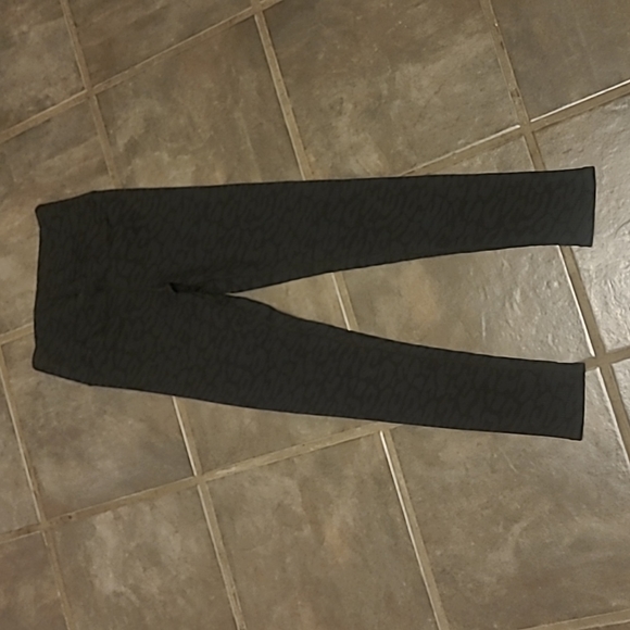 Carbon38 2 Pairs Leggings small ribbed black And Blue - Picture 3 of 13